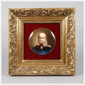 Porzellanbildplatte Franz Josef I.