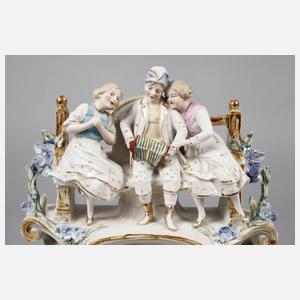 Figürliche Tischuhr