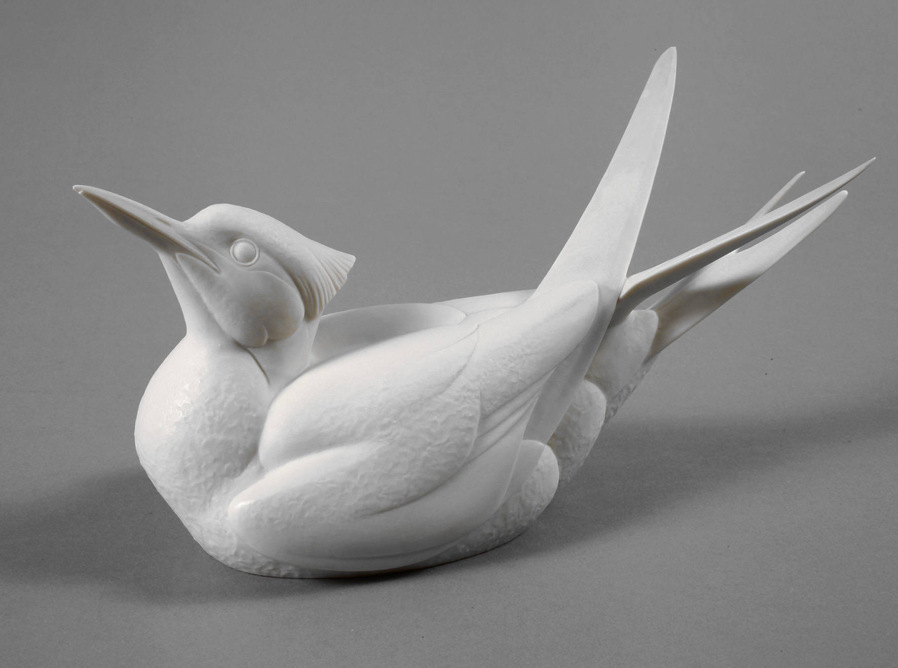 Hutschenreuther liegender Vogel