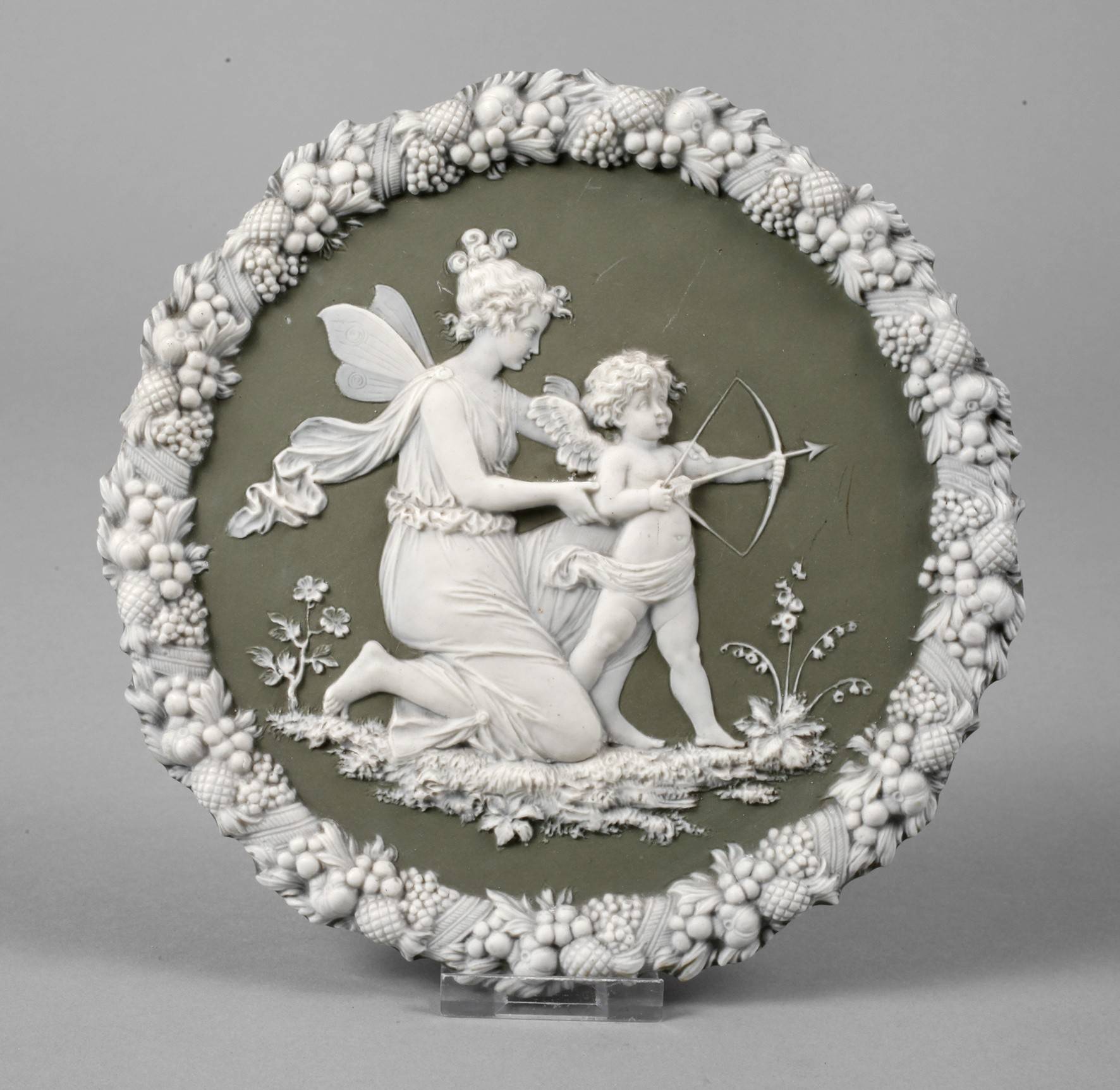 Kleines Reliefbild in Wedgwoodmanier