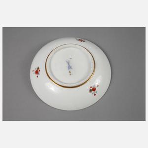 Meissen Teller Kauffahrteiszene