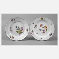 Meissen zwei Flechtrandteller111