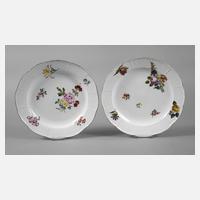 Meissen zwei Flechtrandteller111