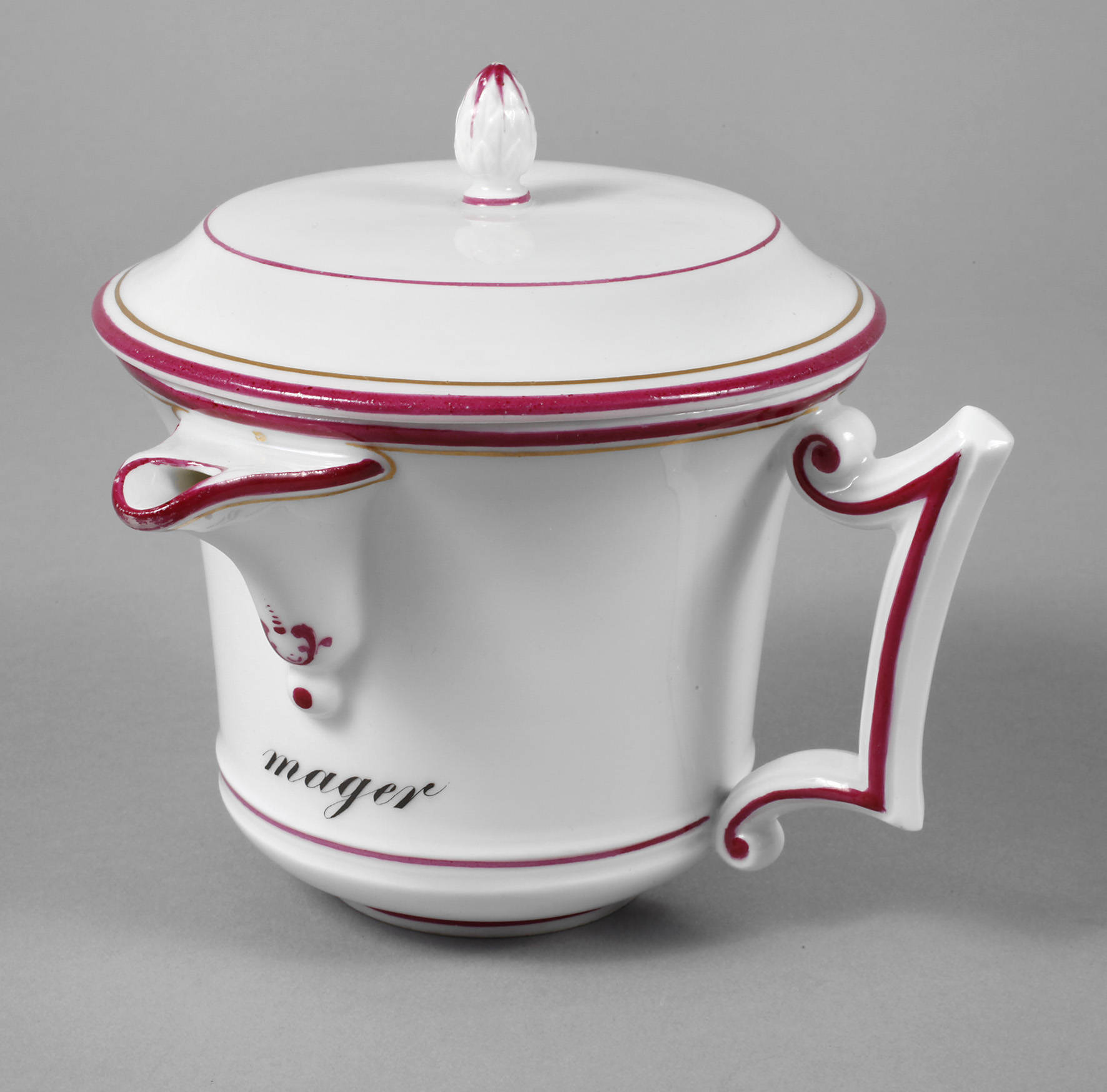 Meissen Fettreduzierkanne