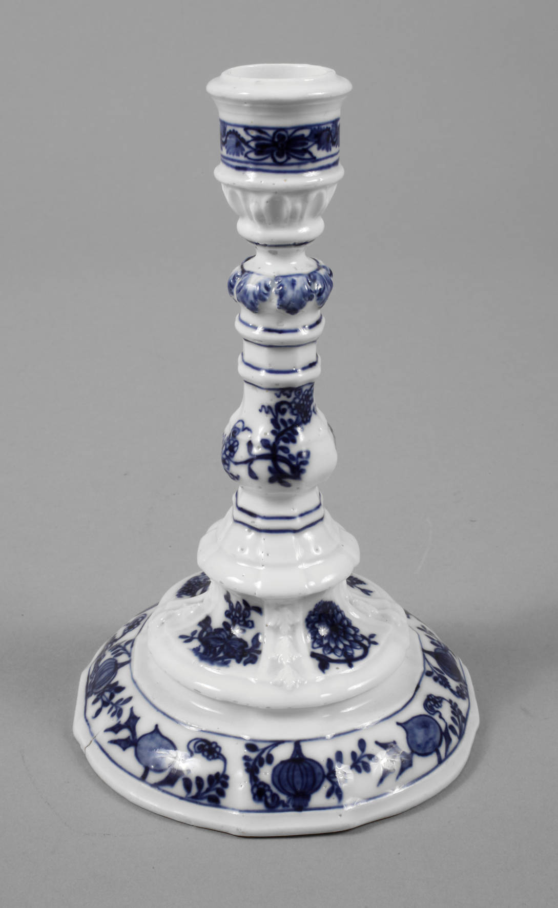 Meissen Kerzenleuchter Zwiebelmuster