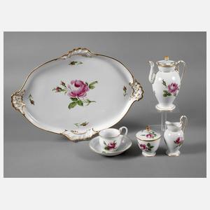 Meissen Solitaire mit Tablett