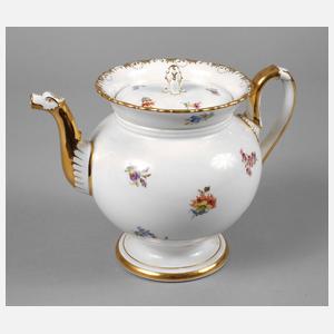 Meissen Kaffeekanne Streublümchen
