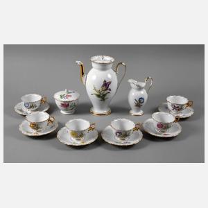 Meissen Kaffeeservice Deutsche Blume