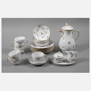 Meissen Kaffeeservice Streublümchendekor