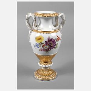 Meissen Schlangenhenkelvase