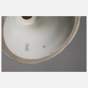 Meissen Trichtervase mit Kobalt