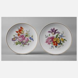 Meissen zwei Wandteller