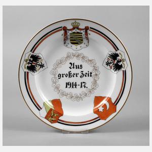 Meissen Teller ”Aus großer Zeit”
