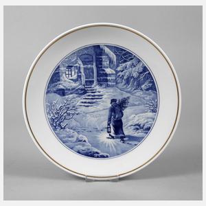 Meissen Weihnachtsteller