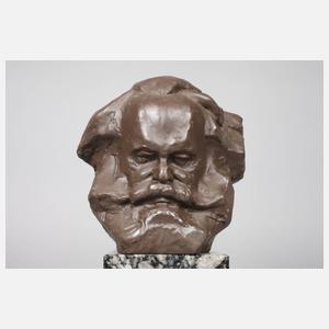 Meissen Büste Karl Marx