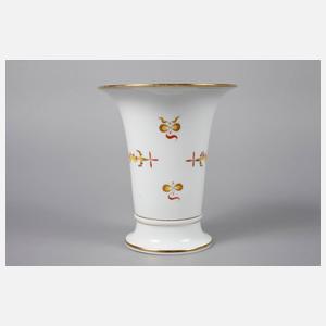 Meissen Trichtervase reicher Drache