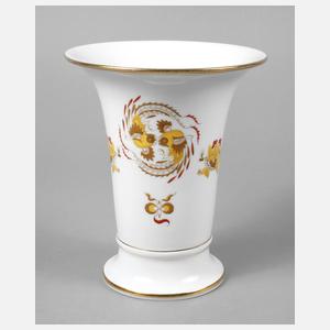 Meissen Trichtervase reicher Drache