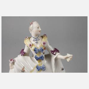 Nymphenburg zwei Rokokofiguren