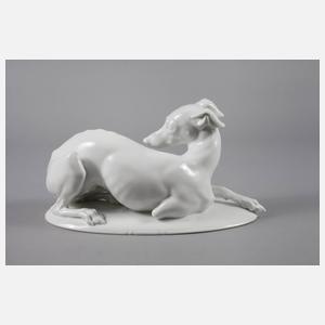Rosenthal liegender Windhund