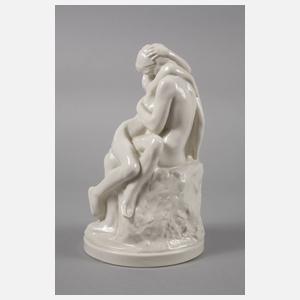 Schwarzburg Figurengruppe Mutter und Tochter