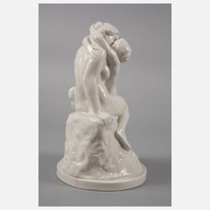 Schwarzburg Figurengruppe Mutter und Tochter