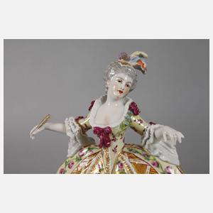 Sevres zwei Rokokodamen im Originalkarton