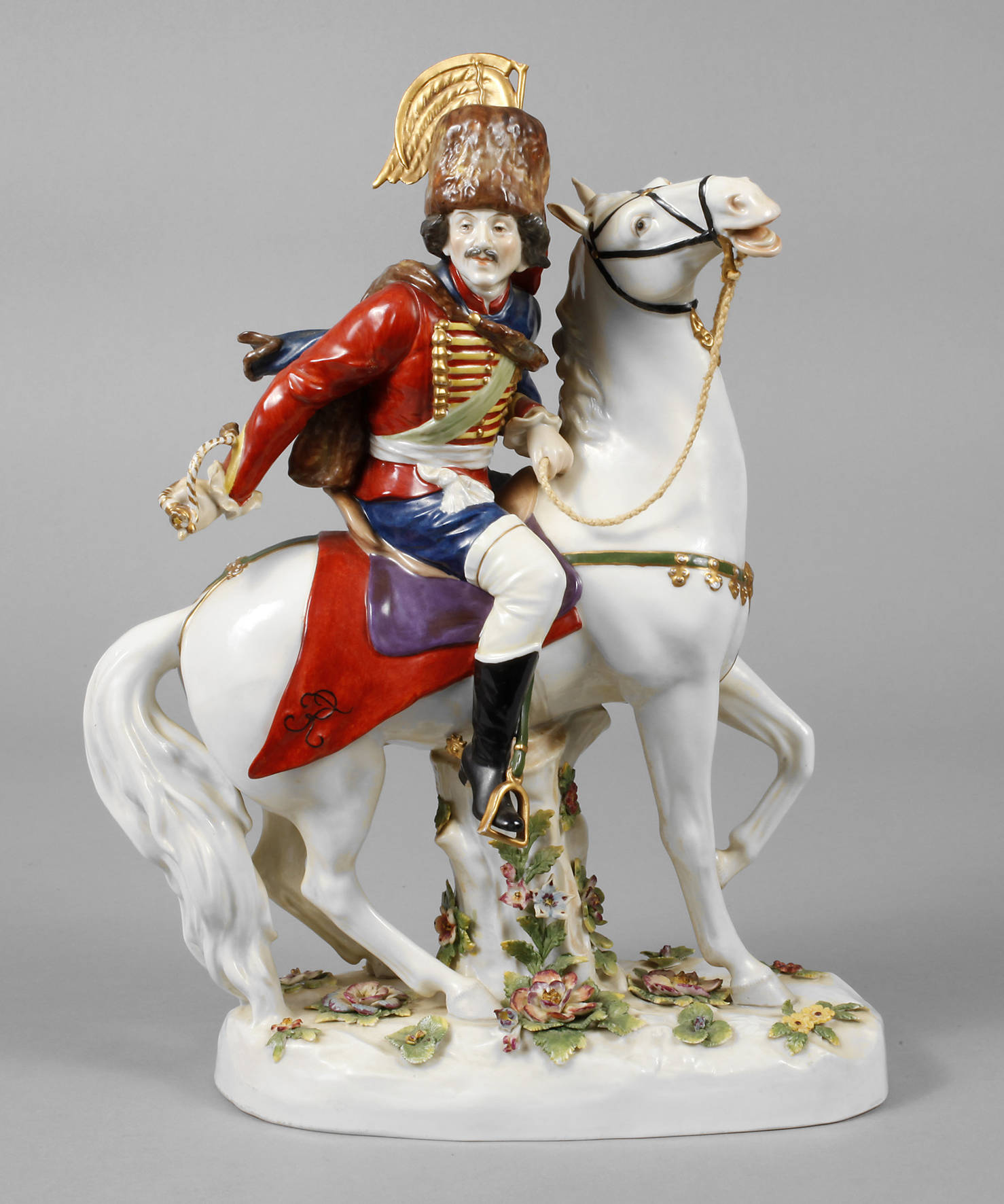 Volkstedt Husar zu Pferde