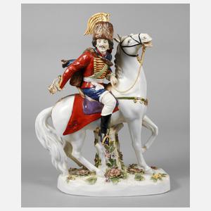 Volkstedt Husar zu Pferde