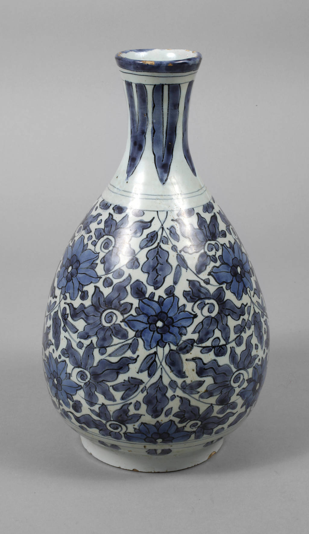 Balustervase Fayence