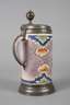 Großer Dorotheentaler Fayence-Walzenkrug