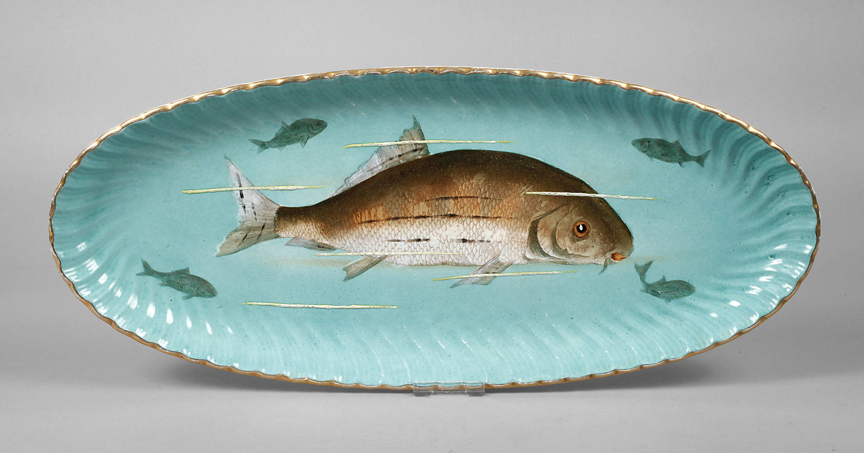 Franz Anton Mehlem Bonn Fischvorlegeplatte