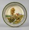 Villeroy & Boch Wandteller Landschaftsdekor