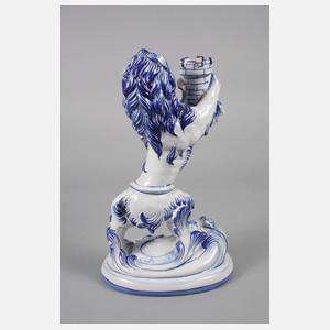 Émile Gallé Löwe als Leuchter