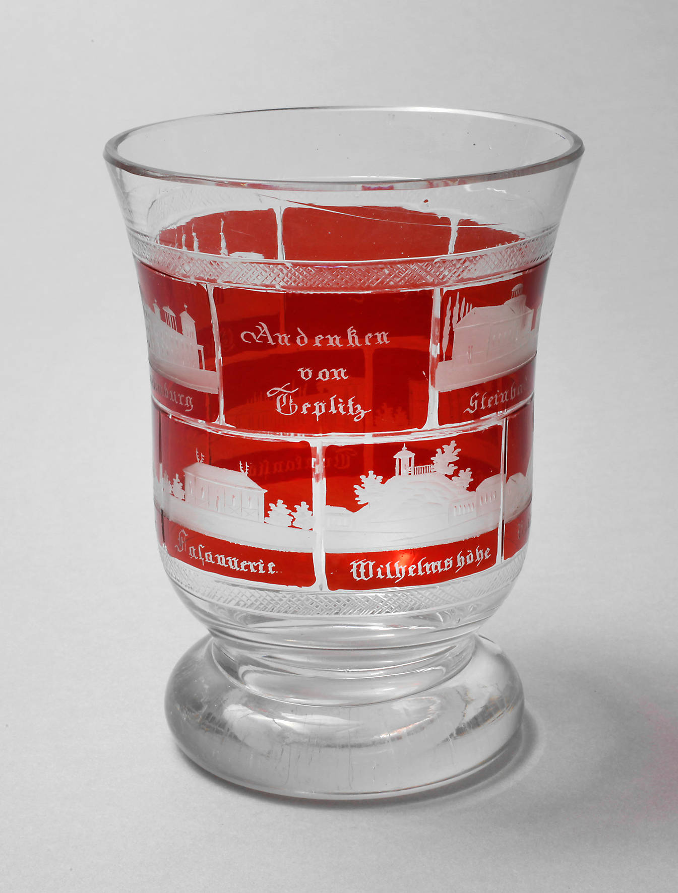 Andenken Becher Teplitz