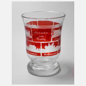 Andenken Becher Teplitz