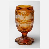 Fußbecher mit Rheinansichten111