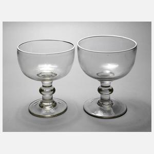 Zwei große Berliner Weiße-Gläser