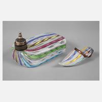 Murano Flasche und Schuh111