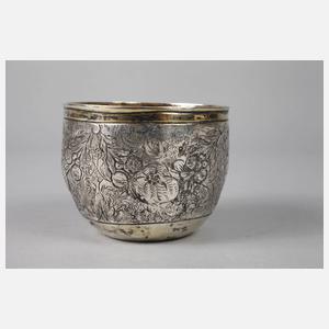 Barocker Silberbecher