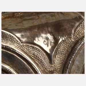 Große Schauplatte Silber