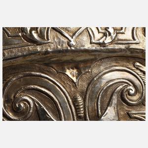 Große Schauplatte Silber