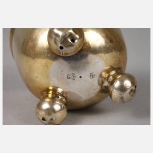 Hamburg kleiner Kugelfußbecher