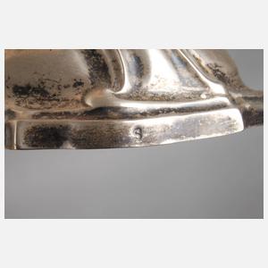 Paar Barocke Augsburger Silberleuchter