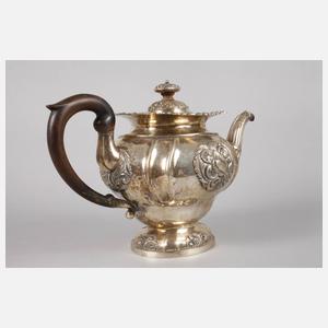 Biedermeierkanne Silber