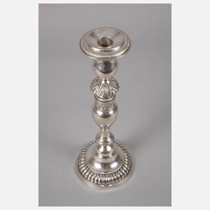 Liegnitz Paar Silberleuchter Biedermeier