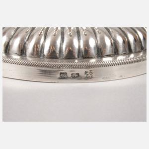 Liegnitz Paar Silberleuchter Biedermeier