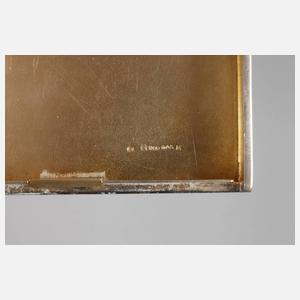 Wien Zigarettenetui Silber