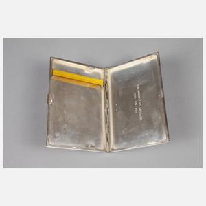 Dänisches Zigarettenetui Silber
