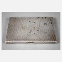 Dänisches Zigarettenetui Silber111