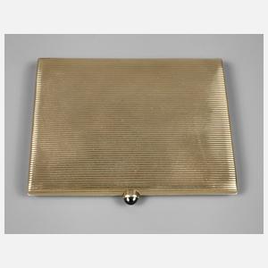 Feines Zigarettenetui Gold